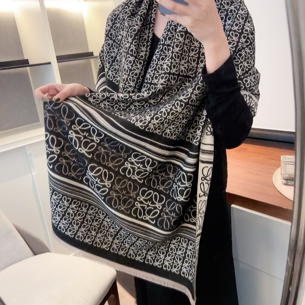 Loewe Monochrome Patterned Wrap - image 2